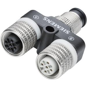 Zubehör für Steuerungen - Y-Anschl.stück für Dez. Peripherie ET 200X zum Doppelanschl. - 6ES7194-1KA01-0XA0