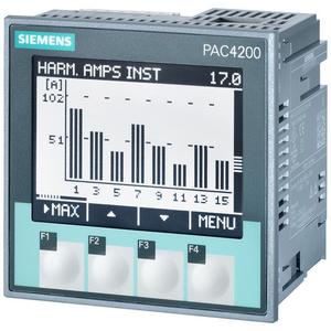 Kombimessgerät - SENTRON PAC4200 LCD 96x 96mm Power Monitoring Device Schalttafel-Einba - 7KM4211-1BA00-3AA0