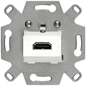 Kommunikationstechnik - HDMI-Anschlussdose Schraubklemmen grau - 5TG2020-1