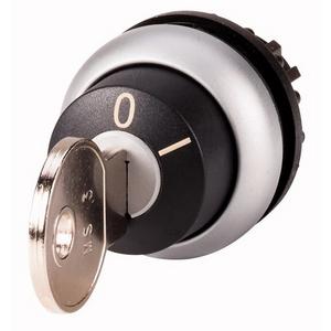 Frontelement für Wahlschalter - Schlüsseltaste 3 Stellungen rastend rund dm: 225mm - 111782