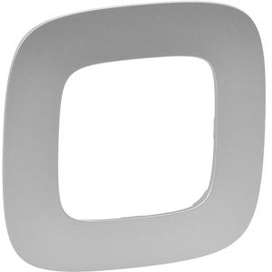 Abdeckrahmen - 1-fach Abdeckrahmen Valena Allure Aluminium - 754391