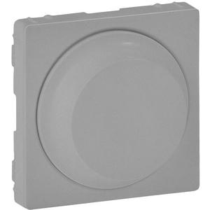Abdeckung für Schalter, Taster, Dimmer, Jalousie - Drehdimmer Abdeckung Valena Life Aluminium - 754882