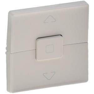 Abdeckung für Schalter, Taster, Dimmer, Jalousie - 1-fach Rolladen Wippe Valena Life mandelweiß - 755141