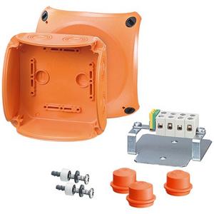 Dose, Gehäuse für Montage auf der Wand/Decke - Kabelabzweigkasten 1,5 mm² - 2,5 mm² Cu Kunststoff Brandschutz E30/90 - 12610000