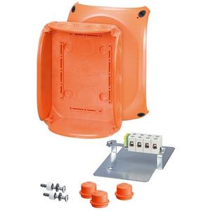 Dose, Gehäuse für Montage auf der Wand/Decke - Kabelabzweigkasten 1,5 - 6 mm² Cu Kunststoff Brandschutz E30/90 - 12606000