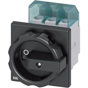 Lasttrennschalter - Hauptschalter 3pol Iu=25, P=9,5kW bei AC-23A/400V, Vierlochbef. - 3LD2103-0TK51