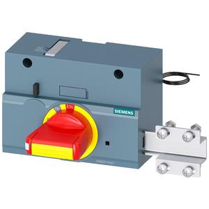 Zubehör für Niederspannungs-Schalttechnik - Frontdrehantrieb NOT-AUS mit Türverr. IEC IP30/40 Beleuchtung für 3VA1 250 - 3VA9257-0EK27