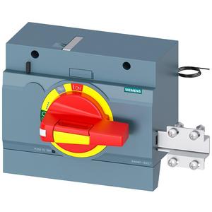 Zubehör für Niederspannungs-Schalttechnik - Frontdrehantrieb NOT-AUS Türverr. IEC IP30/40 Bel. für 3VA1 400/630 3VA2 400/630 - 3VA9467-0EK27