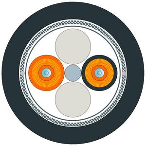Patchkabel LWL Industrie - FO Ground Cable 50/125 konf. mit 2x2 SC Steckern Einzughilfe 300m - 6XV1873-6GT30