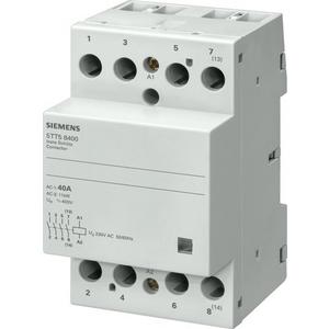 Installationsschütz für Reiheneinbau - INSTA-Schütz mit 4 Schließer, Kontakt für AC 230V, 400V 63A - 5TT5850-0