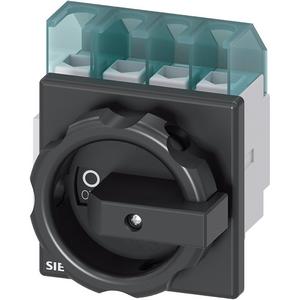 Lasttrennschalter - Hauptschalter 4pol Iu=25, P=9,5kW bei AC-23A/400V, Vierlochbef. - 3LD2103-1TL51