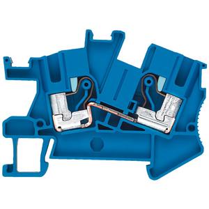 Durchgangs-Reihenklemme - INSTA-Durchgangsklemme 6 mm2, B=8,2mm blau - 8WH6001-0AH01