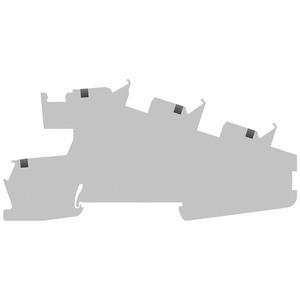 Installations-Etagenklemme - Installationsklemme L N 2,5 mm2, B=5,2mm grau - 8WH6001-4CF00