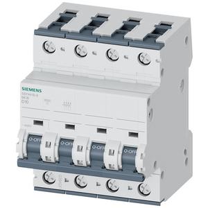 Leitungsschutzschalter - LS-Schalter 400V 10kA 4P D 10A T=70mm - 5SY4410-8