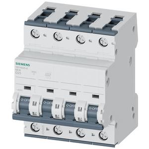 Leitungsschutzschalter - LS-Schalter 400V 10kA 3P+N D 25A T=70mm - 5SY4625-8