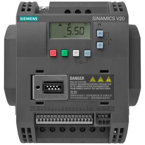 Frequenzumrichter =< 1 kV - SINAMICS V20 3AC380-480V-15/+ 10% 47-63Hz Nennleistung 15kW - 6SL3210-5BE31-5UV0
