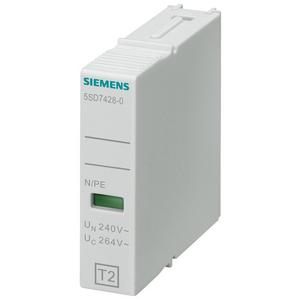 Zubehör für Überspannungsschutz Energietechnik - Steckteil Typ 2 N-PE Anforderungskl. C, UC260V 1pol, schmale Bauform - 5SD7428-0