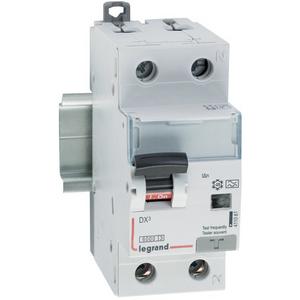 Kombination FI-Schalter/Leitungsschutzschalter - FI-LS-Schalter DX3 C32A 1P+N 6kA 30mA AC - 411016