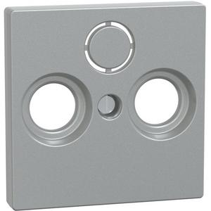 Kommunikationstechnik - Zentralplatte für Antennensteckdosen aluminium - 297560