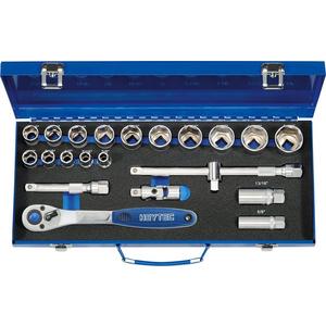 Steckschlüssel-Satz - Steckschlüsselgarnitur 1/2 Zoll 21-teilig AF 440 x 180 x 55 mm - 50852201683