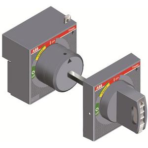 Handgriff für Schaltgeräte - F/P Grau Zubehöe für Leistungsschalter T6 Drehgriff - 1SDA060405R1