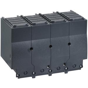 Zubehör für Niederspannungs-Schalttechnik - Klemmenabdeckung lang 4-polig f. Leistungsschalter INV/INS NSX400/630 - LV432596