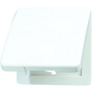 Abdeckrahmen - Klappdeckel für Steckdosen und Geräte mit Abdeckung 50 x 50 mm - CD590KLWW