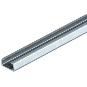 Stiel/Profilschiene - Profilschiene ungelocht Schlitzweite 11mm 2000x25x12 St FS - 1117033