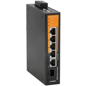 Netzwerk Switch - 5 Port Netzwerk Switch 4xRJ45 Gigabit Ethernet 1xKombi-Port - 2435400000