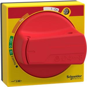 Handgriff für Schaltgeräte - TeSys GV2 TeSys GV3 TeSys U Drehantrieb IP54 rot - GVAPR54