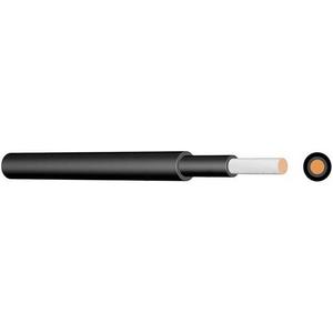 ohne Schutzleiter - Mantelleitung für Photovoltaikanlagen Solarkabel TÜV 1x6 schwarz Eca 100m Bund - SOLARKABEL 1X 6