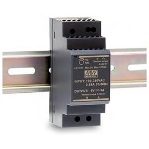 Gleichstromversorgung - Schaltnetzteil für DIN - Schienenmontage 230 VAC / 24 VDC / 1,5A kurzschlußfest - HDR-30-24