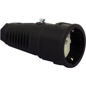 SCHUKO-Stecker - SIROX Schukokupplung Gummi bis 3 x 2,5mm² - 380021
