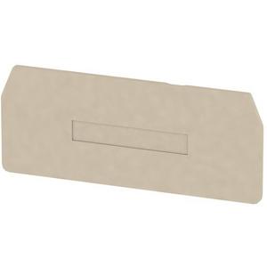 Abschluss- und Zwischenplatte für Reihenklemme - Abschluss- und Zwischenplatte ZAP/TW6/3AN - 7907370000