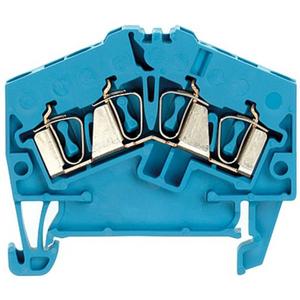 Durchgangs-Reihenklemme - Durchgangs-Reihenklemme ZDU 2.5-2/4AN BL - 1706070000