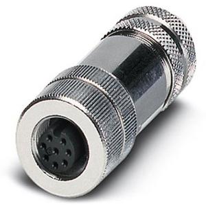 Sensor-Aktor-Steckverbinder - Steckverbinder 8-polig geschirmt Buchse gerade M12 A-kodiert - 1511860