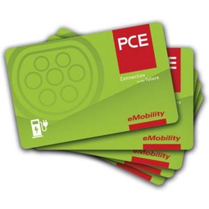 Zubehör für Elektromobilität - RFID Karte PCE Logo Mifare 1K - 107955