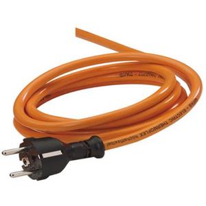 Thermoausgleichsleitung - Anschlussleitung 10m Thermoflex Kabel  3x1,5 und angespritzter Schukostecker 16A - 25316