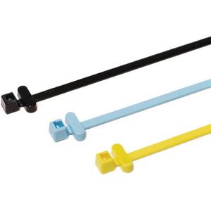 Kabelbinder - Kabelbinder 200x4,6 mm PA schwarz UV-beständig - 111-01591