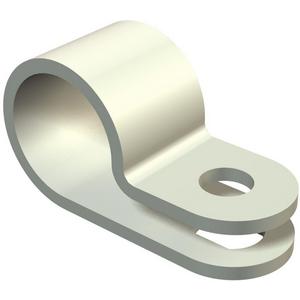 Befestigungsschelle - Befestigungsschelle 9,5mm PA lichtgrau RAL 7035 - 2222094