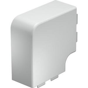 Flachwinkel für Leitungführungskanal - Flachwinkelhaube 60x110mm PC/ABS reinweiß - 6175674