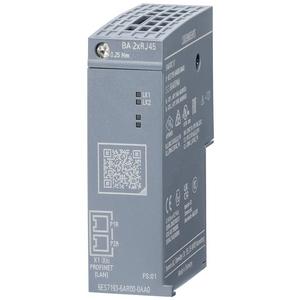 Zubehör für Steuerungen - SIMATIC ET 200SP Busadapter BA 2x RJ45 / 2x RJ45 Buchsen für PROFINET - 6ES7193-6AR00-0AA0