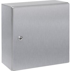 Schrank/Gehäuse für Explosionsschutz - Ex-Gehäuse Edelstahl Leergehäuse mit scharnierter Tür BHT 380x380x210 mm - 9403600