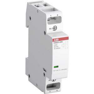 Installationsschütz für Reiheneinbau - ESB Installationsschütz brummfrei für 230 V AC/DC 20 A - 2 Schließer - 1SBE121111R0620