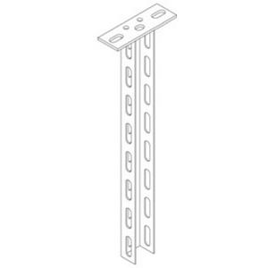 Stiel/Profilschiene - Konsolenhalter dreiseitig gelocht 40x30x800mm tauchfeuerverzinkt - 104684
