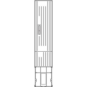 Leergehäuse - Verteilersäule 310 mit Montageplatte - 3009