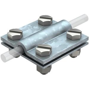 Verbinder für Blitzschutz - Kreuzverbinder 8-10mm St F - 5312655