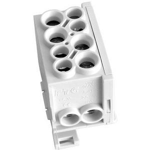 Hauptleitungsklemme - Hauptleiteranschlussklemme 1-pol. 2x 35mm² + 2x 25mm² berührungssicher grau - KS351