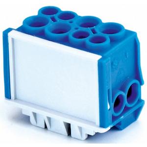 Hauptleitungsklemme - Hauptleiteranschlussklemme 1-pol. 2x 35mm² + 2x 25mm² berührungssicher blau - KS351N