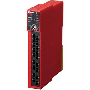 Gerät zur Überwachung von sicherheitsgerichteten Stromkreisen - Sicherheitsrelais 24 V DC 4 Sicherheitsausgänge 5 A max. - G9SE221T05DC24